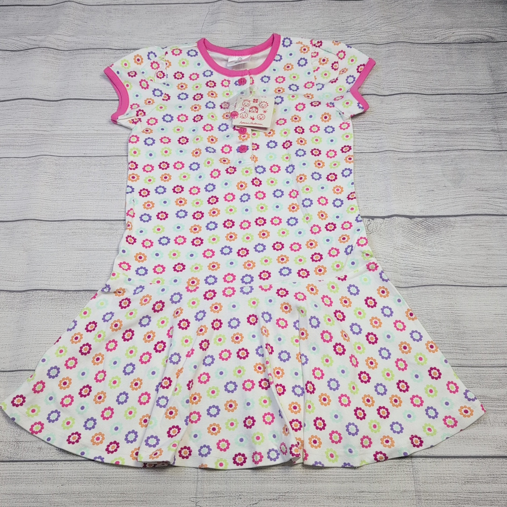 8 Hanna Andersson Floral Henley Dress